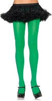 green costume tights