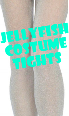 Jellyfish Glitter Costume Tights