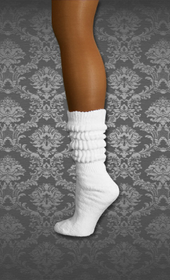 Slouch Socks 80s Fashion
