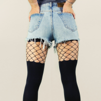 Shop Hot Leg Avenue Pantyhose! Leg Avenue Lycra Opaque Pantyhose with Diamond Net
