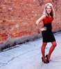opaque tights by Casino wear at Hot Legs USA pantyhose