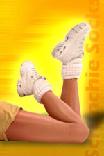Scrunchie Socks from Tamara Hosiery and Peavey Pantyhose
