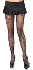 Floral Lace Pantyhose