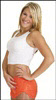 Midriff tank top