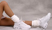 Peavey scrunchie socks