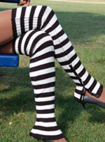 Striped Leg Warmers