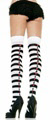 Thigh High Striped Stockings