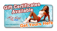 Holiday Gift Certificates for Hot Legs USA Pantyhose