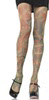 Opaque Tattoo Print Pantyhose
