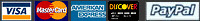 Payment methods for Hot Legs product purchases Accepting VISA - Mastercard - American Express - Discover and PayPal payment