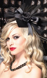 Black Feather Fascinator