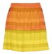 Orange and yellow skirt