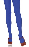 Blue costume nylon tights