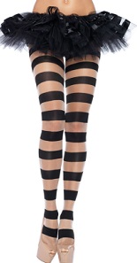 Striped Costume Tights