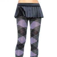 We Sell Leg Avenue Patterned Tights! LA7725 Leg Avenue Heather Argyle Tights