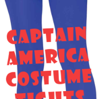 Captain America Costume Tights