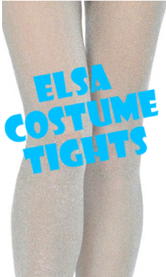 Elsa Costume Tights