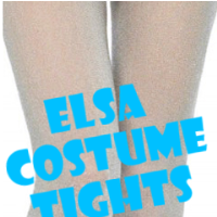 Elsa Costume Tights