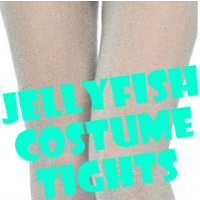 Jellyfish Glitter Costume Tights