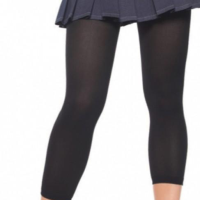 LA7876 Leg Avenue Opaque Footless Tights