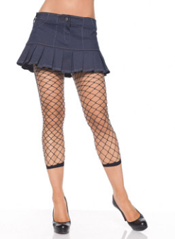 Leg Avenue Fence Net FOOTLESS Tights LA7881