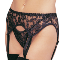 LA8888 Leg Avenue Lace Garterbelt and Matching Thong For Sale