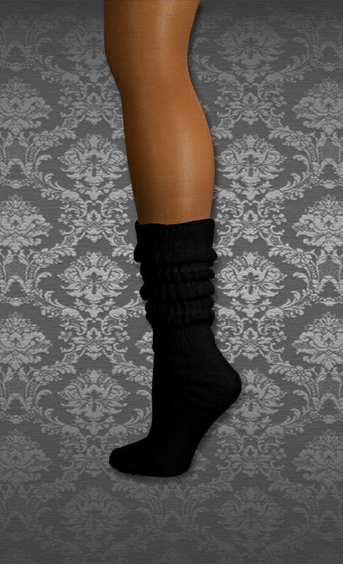 Long Peavey Hosiery Scrunch Socks #PH200