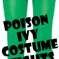 Poison Ivy Costume Tights