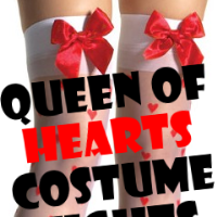 Queen of Hearts Costume Thigh Highs