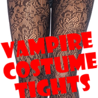 Vampire Costume Pantyhose