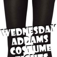 Wednesday Addams Black Costume Tights