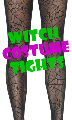 Witch Costume Thigh Highs