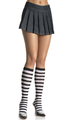 LA5577 Leg Avenue Stripe Knee-Hi