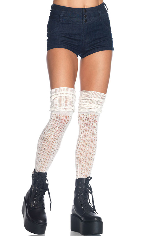 Leg Avenue Over the Knee Knit Socks LA6906