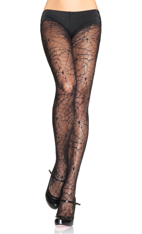 LA9009 Leg Avenue Spiderweb Lace Pantyhose