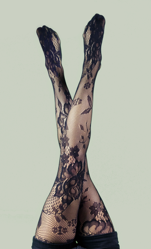 Shop Adorable Lace Pantyhose! LA9165 Leg Avenue Floral Lace Pantyhose