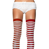 Leg Avenue - Athlete Nylon Thigh High